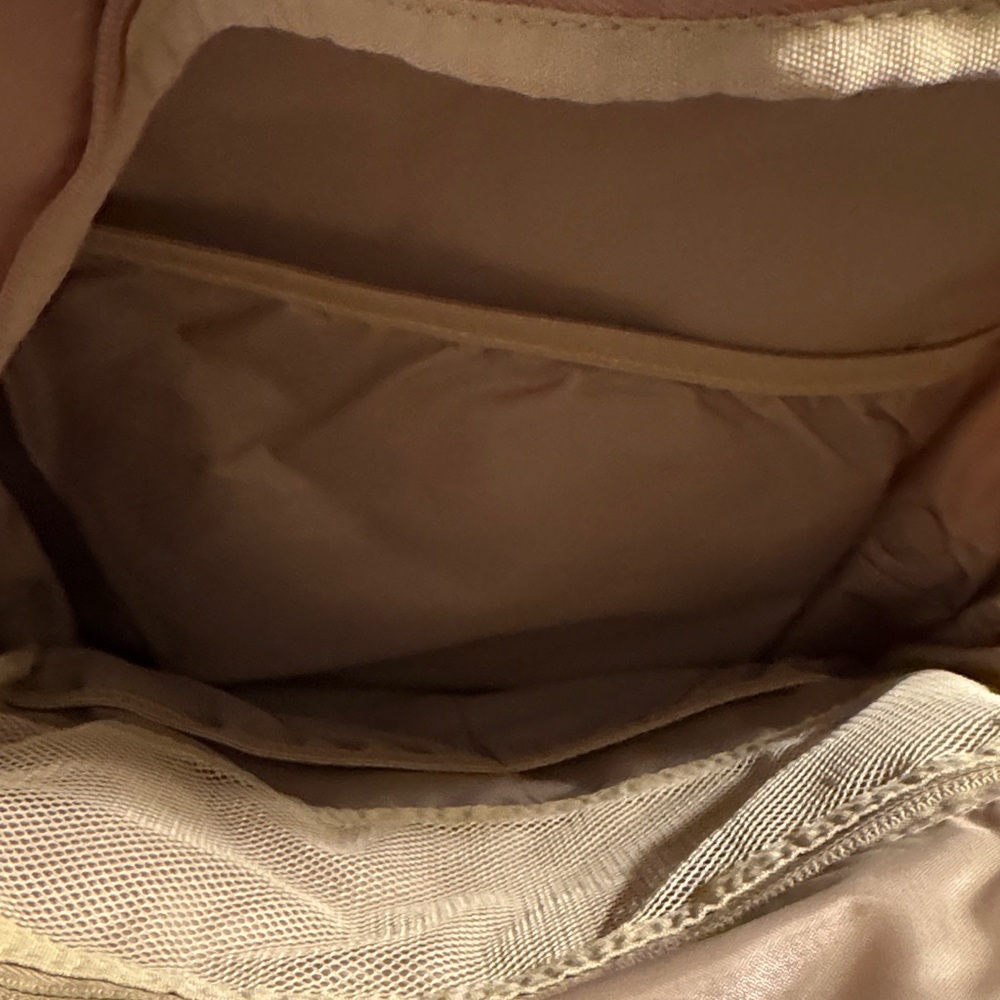 Light Flight Pink Backpack with Gold Accents - Picture 10 of 10